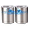 10 oz. Silver Stainless Steel Short Tumbler Thumbnail