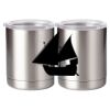 10 oz. Silver Stainless Steel Short Tumbler Thumbnail