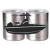 10 oz. Silver Stainless Steel Short Tumbler Thumbnail