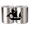 10 oz. Silver Stainless Steel Short Tumbler Thumbnail