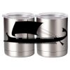 10 oz. Silver Stainless Steel Short Tumbler Thumbnail