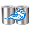 10 oz. Silver Stainless Steel Short Tumbler Thumbnail