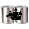 10 oz. Silver Stainless Steel Short Tumbler Thumbnail