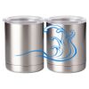 10 oz. Silver Stainless Steel Short Tumbler Thumbnail