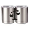 10 oz. Silver Stainless Steel Short Tumbler Thumbnail