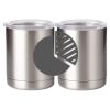 10 oz. Silver Stainless Steel Short Tumbler Thumbnail