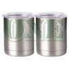 10 oz. Silver Stainless Steel Short Tumbler Thumbnail