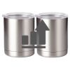 10 oz. Silver Stainless Steel Short Tumbler Thumbnail