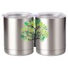 10 oz. Silver Stainless Steel Short Tumbler Thumbnail