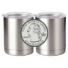 10 oz. Silver Stainless Steel Short Tumbler Thumbnail