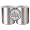10 oz. Silver Stainless Steel Short Tumbler Thumbnail