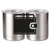 10 oz. Silver Stainless Steel Short Tumbler Thumbnail