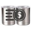 10 oz. Silver Stainless Steel Short Tumbler Thumbnail