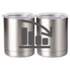 10 oz. Silver Stainless Steel Short Tumbler Thumbnail