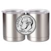 10 oz. Silver Stainless Steel Short Tumbler Thumbnail