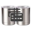 10 oz. Silver Stainless Steel Short Tumbler Thumbnail