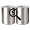 10 oz. Silver Stainless Steel Short Tumbler Thumbnail