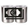 10 oz. Silver Stainless Steel Short Tumbler Thumbnail