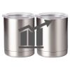 10 oz. Silver Stainless Steel Short Tumbler Thumbnail