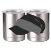 10 oz. Silver Stainless Steel Short Tumbler Thumbnail
