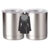 10 oz. Silver Stainless Steel Short Tumbler Thumbnail