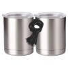 10 oz. Silver Stainless Steel Short Tumbler Thumbnail