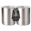 10 oz. Silver Stainless Steel Short Tumbler Thumbnail