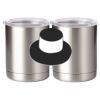 10 oz. Silver Stainless Steel Short Tumbler Thumbnail