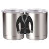 10 oz. Silver Stainless Steel Short Tumbler Thumbnail