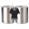 10 oz. Silver Stainless Steel Short Tumbler Thumbnail