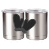 10 oz. Silver Stainless Steel Short Tumbler Thumbnail