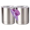 10 oz. Silver Stainless Steel Short Tumbler Thumbnail
