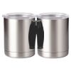 10 oz. Silver Stainless Steel Short Tumbler Thumbnail