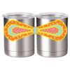 10 oz. Silver Stainless Steel Short Tumbler Thumbnail
