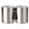 10 oz. Silver Stainless Steel Short Tumbler Thumbnail