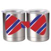 10 oz. Silver Stainless Steel Short Tumbler Thumbnail