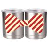 10 oz. Silver Stainless Steel Short Tumbler Thumbnail