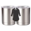 10 oz. Silver Stainless Steel Short Tumbler Thumbnail