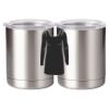 10 oz. Silver Stainless Steel Short Tumbler Thumbnail