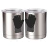 10 oz. Silver Stainless Steel Short Tumbler Thumbnail