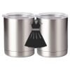 10 oz. Silver Stainless Steel Short Tumbler Thumbnail