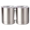 10 oz. Silver Stainless Steel Short Tumbler Thumbnail