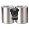 10 oz. Silver Stainless Steel Short Tumbler Thumbnail