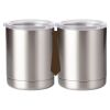 10 oz. Silver Stainless Steel Short Tumbler Thumbnail