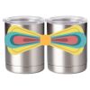 10 oz. Silver Stainless Steel Short Tumbler Thumbnail