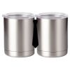 10 oz. Silver Stainless Steel Short Tumbler Thumbnail