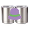 10 oz. Silver Stainless Steel Short Tumbler Thumbnail