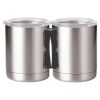 10 oz. Silver Stainless Steel Short Tumbler Thumbnail