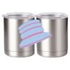 10 oz. Silver Stainless Steel Short Tumbler Thumbnail