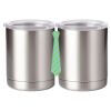 10 oz. Silver Stainless Steel Short Tumbler Thumbnail